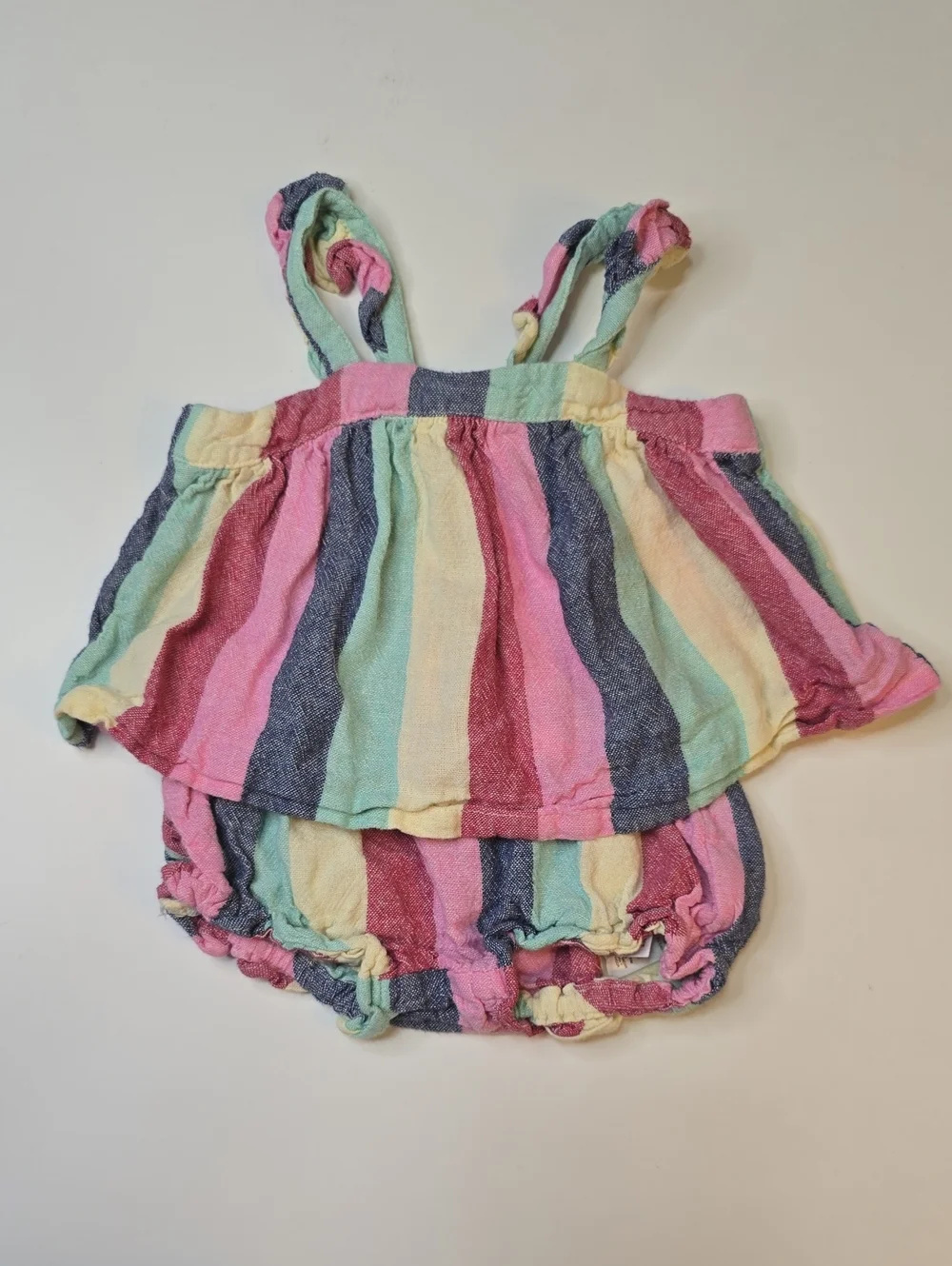 Old Navy Girls Striped Tank Top & Bloomers
